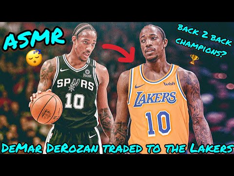 DeMar DeRozan Traded To The Lakers?!? 😳 (ASMR) NBA2K21 Rebuild Challenge 🏀