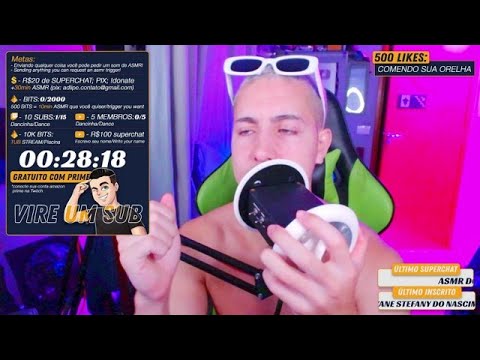 ASMR LIVE: Tô de volta!! CLIQUE AQUI para DORMIR ANTES QUE ACABE!
