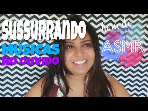 ASMR CANTANDO em português :: PLAYLIST para ESPANTAR o MEDO DO AMANHÃ