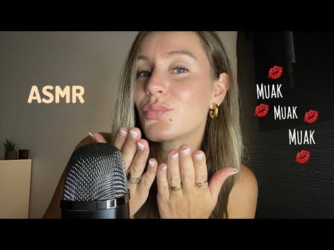 ASMR RELAJANTE besitos / kisses de Octubre 🧡🪵🍁