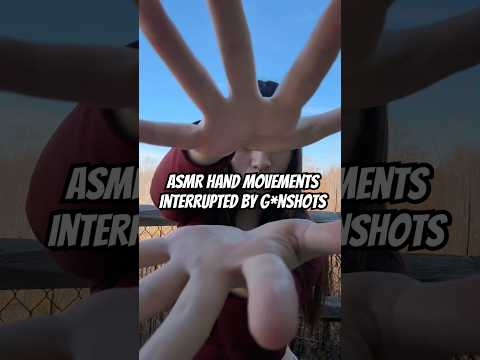 this happens all the time don’t worry yall🤣 #asmr #handmovements #outside