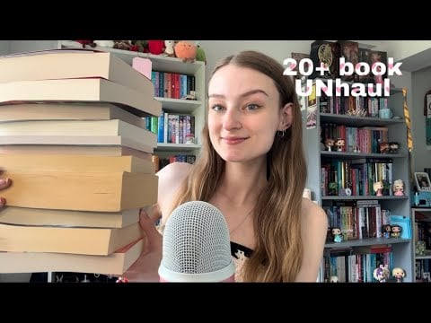 ASMR 20+ Book UNhaul (book triggers, close whispers, tapping)