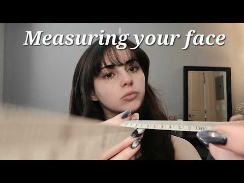 Measuring your Face ASMR (symmetry test)