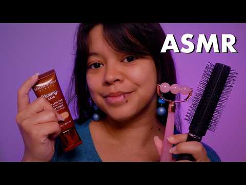 3 ROLEPLAYS ASMR | Soin du visage, maquillage et brushing ✨