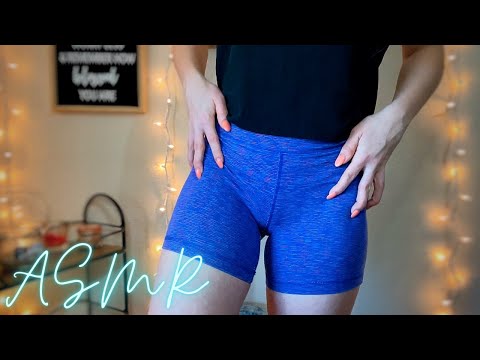 ASMR Pure Fabric Scratching & Rubbing (Gym Shorts Edition)  | NO TALKING, Skin Scratching, Bellyring