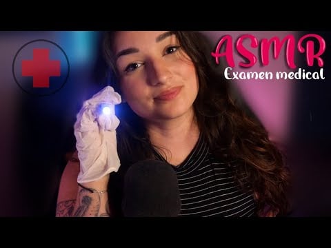 ASMR FRANÇAIS : ROLEPLAY EXAMEN MEDICAL 🩺
