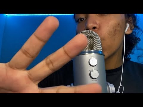 ASMR Sensivity Mouth Sounds for Sleep + inaudible whispers 🇺🇸🇷🇺🇹🇭🇧🇷🇪🇸