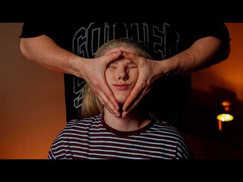 ASMR Head Crushing Massage for People Who Can't Sleep 😴