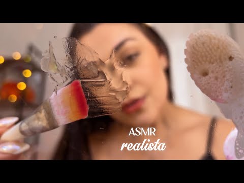 ASMR REALISTA: SKINCARE NA TELA (DURMA EM 2 MINUTOS)💤