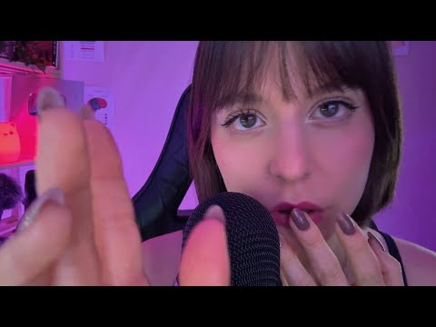 ASMR Sons de boca mas ele fica LENTO E MAIS PERTO do mic a cada minuto