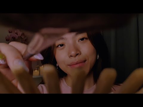 ASMR Sweeping Over Your Eyes Until They Close ⋆.˚ Slow Visual Triggers For Sleep