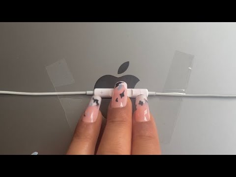 [ASMR] earphone mic tapping