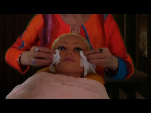 Asmr Français, soins du visage pour notre amie "Lilou"
