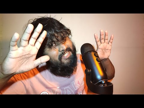 ASMR Mouth Sounds And Hand Movements