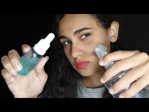 ASMR TRATAMENTO DE PELE EM VOCÊ "caseiro"