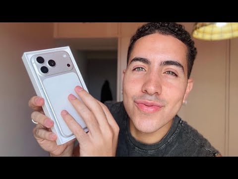 ASMR CASEIRO - ABRINDO MEU IPHONE 17 PRO MAX