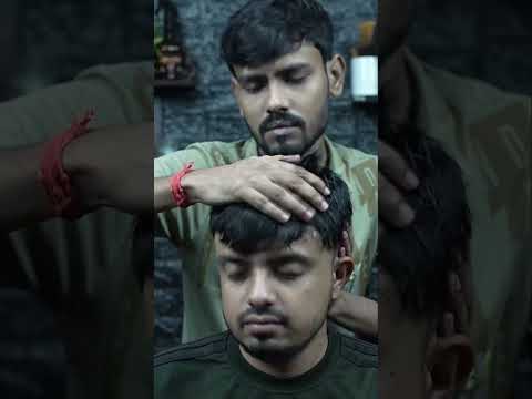 ASMR Scratching & Tapping Indian Head Massage #shorts