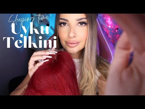 2 DAKİKADA UYUMAK İSTİYORSAN AÇ 💤 UYKU TELKİNİ EŞLİĞİNDE KAFA MASAJINI YAPIYORUM| TÜRKÇE ASMR