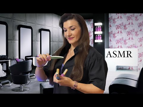 ASMR MASAJE DE MANOS Y MANICURA ROLEPLAY