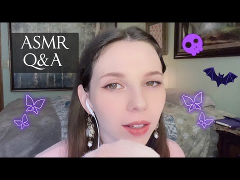 ASMR 🤨❔ Answering Your Questions For 1k Subscribers!!! ┊ 27+ Questions, White Noise