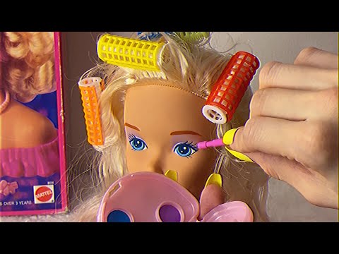 it's 1988🛼 barbie gets full makeover *peak 80s nostalgia* asmr