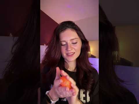 #ASMR Fake Food 🍊 #asmrsounds #asmrvideo #asmrcommunity #asmrslime #fakefood