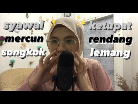 ASMR MALAY TRIGGER WORDS (RAYA/EID EDITION) ✨
