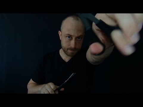 Coupe de cheveux rapide ASMR Français