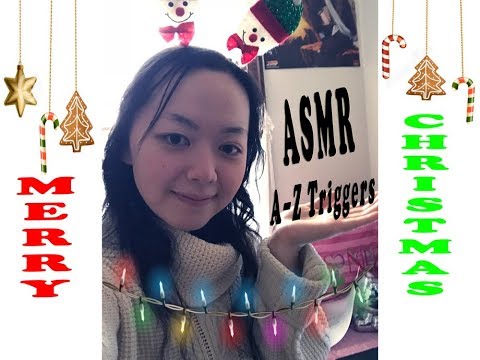 ASMR A-Z Triggers to Help You Sleep MERRY CHRISTMAS