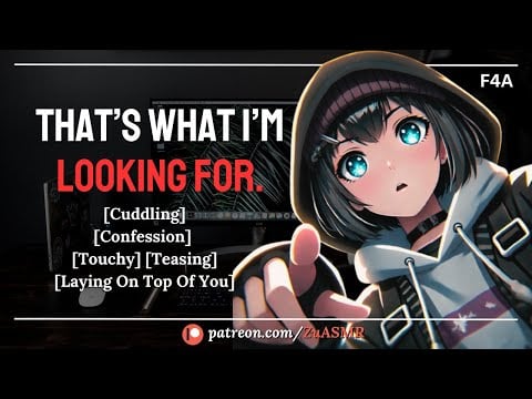 roommate CATCHES YOU wearing her hoodie🫨|F4A| confession| lays on you| shy listener| teasing| ASMR