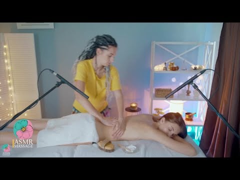 Calm ASMR Massage with Whispered Techniques