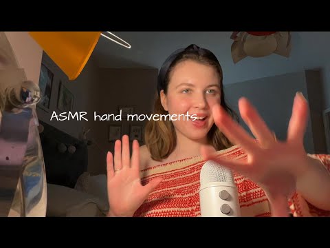 ASMR hand movements and positive energy 🤝