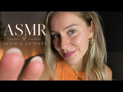 ASMR Te hago compañia hasta que te DUERMAS 🧡
