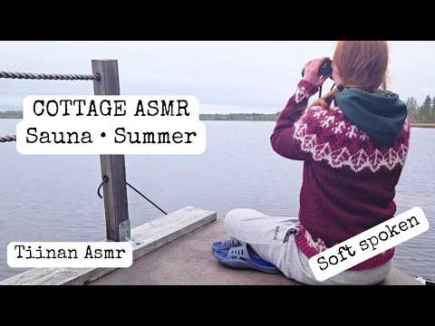 ASMR at the Summer Cottage | Sauna Warmth, Water Carrying & Quiet Moments