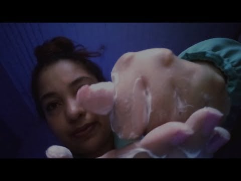 ASMR MASSAGEM E RELAXAMENTO: Pontos de tensão nos seus ombros e nuca, aliviando o cansaço das costas