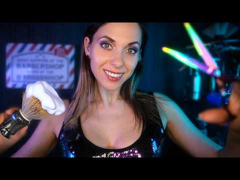 ASMR Realistic Barbershop Roleplay 💈 Haircut, Shave & Scalp Massage (Tingly)
