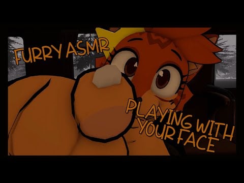Orange Cat Draws And Plays With Your Face || VR FURRY ASMR 🧡🐱
