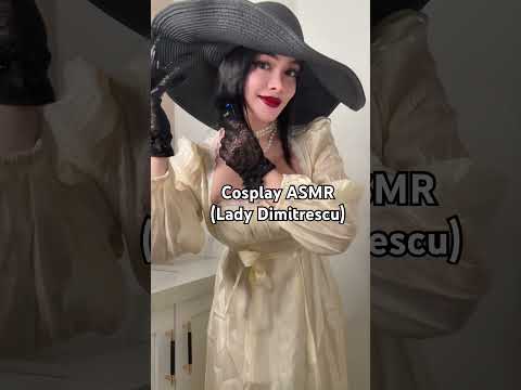 Would you feel relaxed or nervous in Lady Dimitrescu’s castle? #asmr #asmrsounds #shorts #ootd