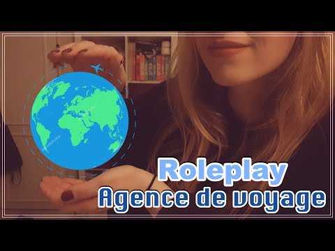 ASMR FRANÇAIS 🌸 ROLEPLAY AGENCE DE VOYAGE ✈️