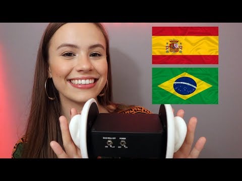 ASMR TENTANDO FALAR EM ESPANHOL [VÍDEO RELAXANTE]