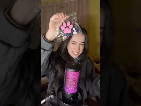 ASMR- Testando sons do taba squishy #asmr #shorts