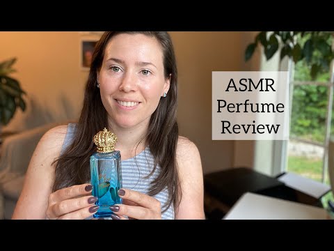 ASMR Perfume Review - Juicy Couture Bye Bye Blues - Glass Tapping & Soft Spoken