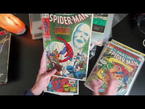 Soft-Spoken ASMR | Searching for Star-lord in a Pile of Comic Books (Crinkles + Page Flips)