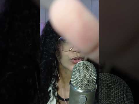 ASMR- Sons de boca com toque na tela