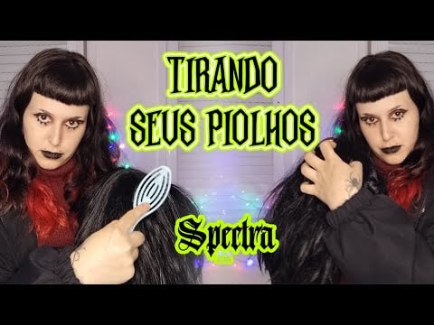 TIRANDO PIOLHOS ATÉ VOCÊ DORMIR! | ASMR (massagem no couro cabeludo)