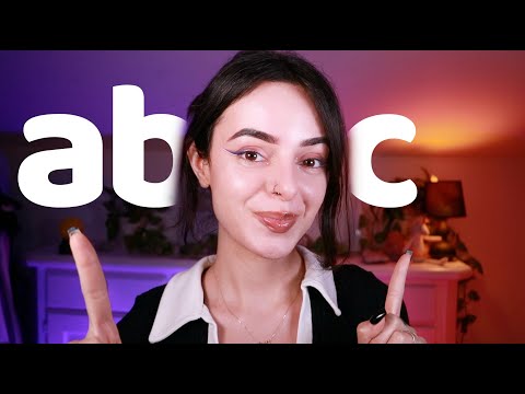 ASMR Relax & Follow Me ✨ A-Z Desserts 🍰 Let's Play Word Association Until You Get Sleepy ✨