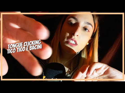 COCCOLE ESTREME 💖 TONGUE CLICKING, TICO TICO, KISS KISS & HANDS MOVEMENTS | ASMR ITA