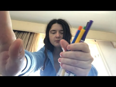 Aura face painting 🖼️ ASMR role play