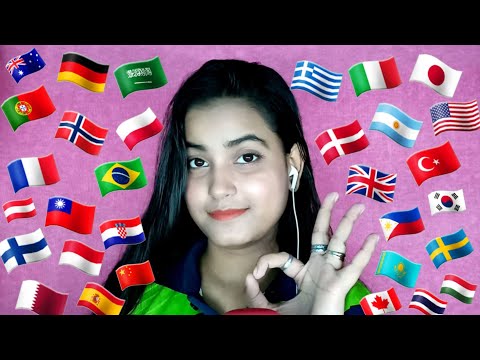 ASMR Whispering in 35+ Languages