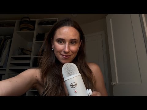 *full gain ASMR* tingly grwm (tapping, whispers, and tongue clicking) 